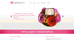 Desktop Screenshot of gettinglighter.com